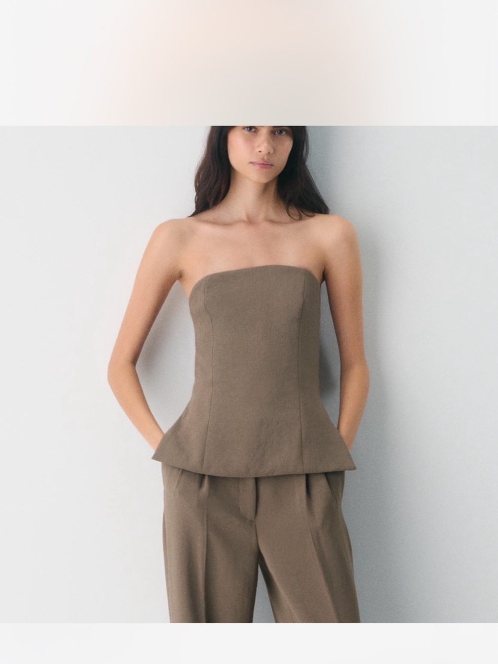 ARITZIA posh tube top crepette - never worn